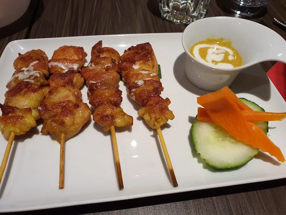 Brochettes de Poulet Satay