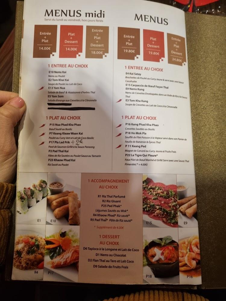 Washi Thaï - Menu Image 3